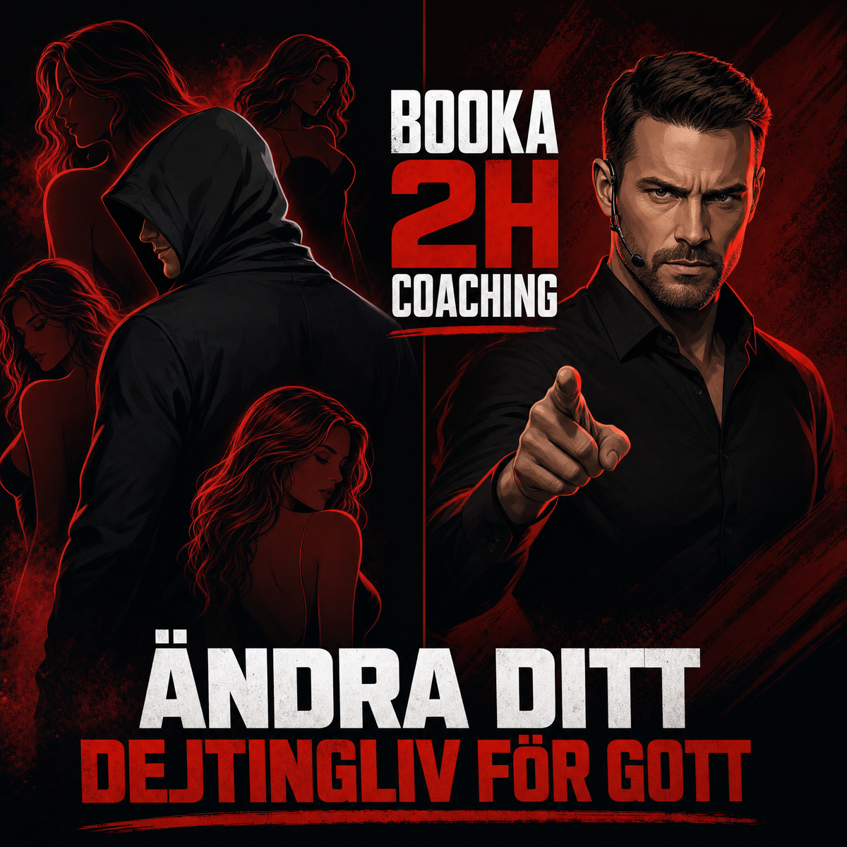 Alfakoden: 1-till-1 Coaching - Skapa valfrihet på dagens moderna dejtingmarknad